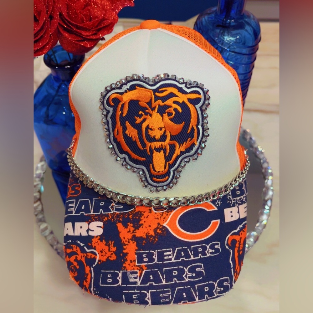 Women's Orange and Blue Bears Cap